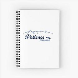 Patience Colorado Resident Alien Notebook