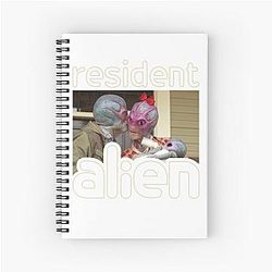 Resident Alien Prime Edition Graphic Spiral Notebook