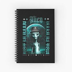 Bravery Based On Comics Strong Resident Alien Solving Crime Like Cute Gifts Spiral Notebook