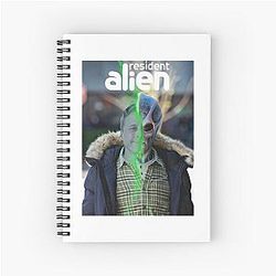Resident Alien This is Some Bull Spiral Notebook