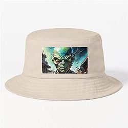 Resident Alien War Theme Bucket Hat