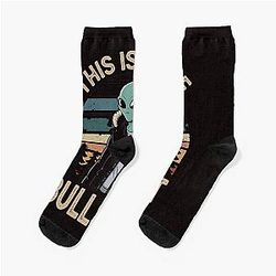 This is Funnny Alien Socks