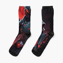 Resident Alien Samurai Socks