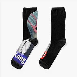 Resident Alien Graphic Xmas Gift Fan Socks
