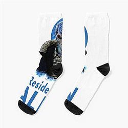 Resident Alien Print Perfect Gift Fan Socks Xmas