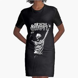 Bravery Based on Comics T-Shirt Dress