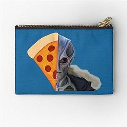 Resident Alien Pizza Zipper Pouch