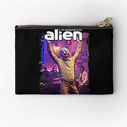 Bravery Based on Comics Resident Alien Funny Gift Zipper Pouch