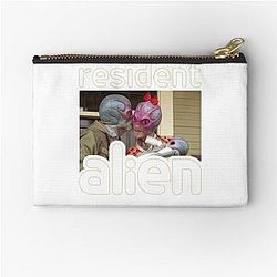 Resident Alien Prime Edition Graphic Xmas Gift Fan Zipper Pouch