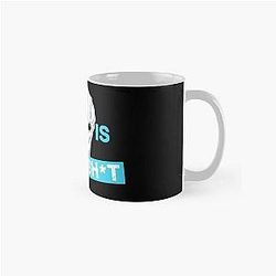 This is a Bullshit Resident Alien Classic Mug