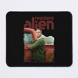 Resident Alien Graphic Xmas Gift Mouse Pad