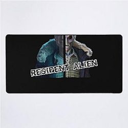 Resident Alien Graphic Fan Desk Mat