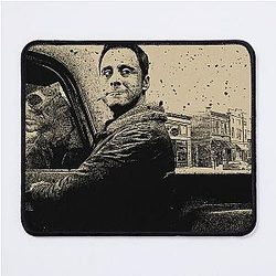 Retro Resident Alien Mouse Pad