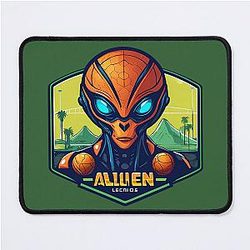 Resident Alien President Alien Mouse Pad