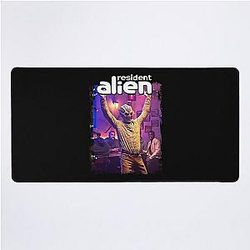 Bravery Based On Comics Resident Alien Series For Fans Desk Mat