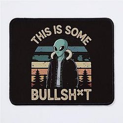 This Is Funny Alien Mouse Pad