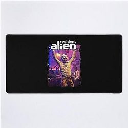 Bravery Based On Comic Resident Alien Funny Desk Mat