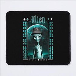 Bravery Based on Comics Resident Alien Solving Crime Like Kung Fu Cute Gift Mouse Pad