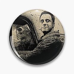 Retro Resident Alien Pin