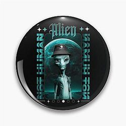 Based On Comics Strong Alien Solving Crime Like Kung Fu Cute Gifts Classic Pin