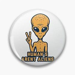 Resident Alien Perfect Xmas Gift Fan Pin