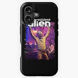 Bravery Based Comic Strong Alien Funny iPhone Case