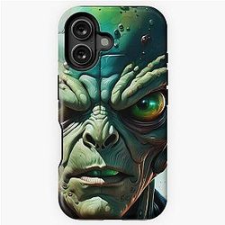 Resident Alien war theme iPhone Case
