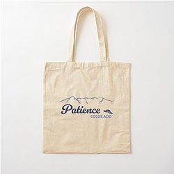 Patience Colorado Resident Alien Cotton Tote Bag