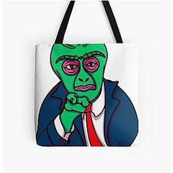 Resident Alien All Over Print Tote Bag
