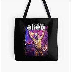 Bravery Based on Alien Funny Gift All Over Print Tote Bag