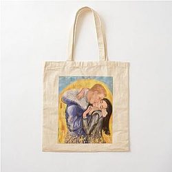 The Kiss. Resident Alien Cotton Tote Bag