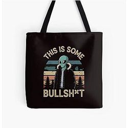 This Is Funny Alien Tote Bag
