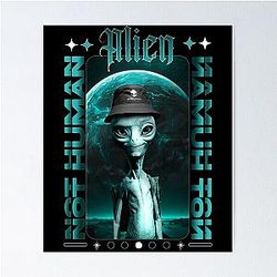 Bravery Based On Comics Resident Alien Solving Crime Like Cute Gifts Classic Poster