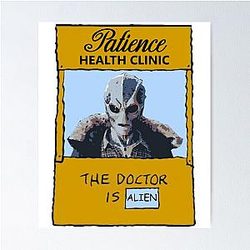 Resident Alien - The Doctor Is Perfect Xmas Gift Fan Poster