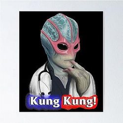 Resident Alien Graphic Poster Xmas Gift