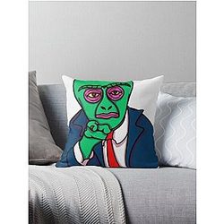 Resident Alien Throw Pillow