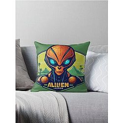 Resident Alien Throw Pillow