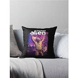 Bravery Based On Comic Strong Resident Alien Gift For Fans Throw Pillow
