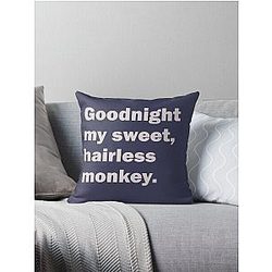 Resident Alien Goodnight Throw Pillow