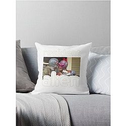 Resident Alien Prime Edition Graphic Holiday Gift Fan Throw Pillow