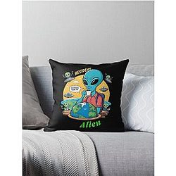 Resident Alien Throw Pillow