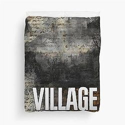 Resident Evil Village Fan Art Duvet Cover