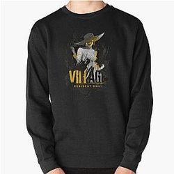 Funny Resident Evil Village Lady Dimitrescu Pullover Sweatshirt