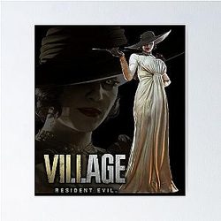 Lady Dimitrescu Resident Evil Village Poster
