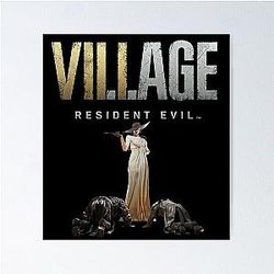 Resident Evil Village Lady Dimitrescu Poster