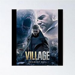 More The Awesome Resident Evil Village Collection Poster