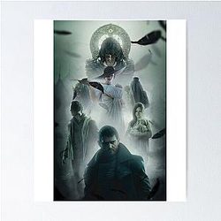 Creative Survival Horror Game Alluring Resident Evil Village Gift Poster