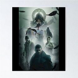 Geheimnisvoll Resident Evil Village Resident Geschenk Musik Fans Poster