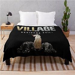 Resident Evil Village Lady Dimitrescu Throw Blanket