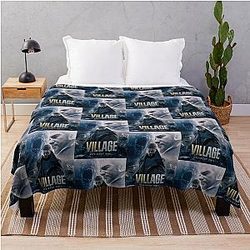 Resident Evil Village Throw Blanket